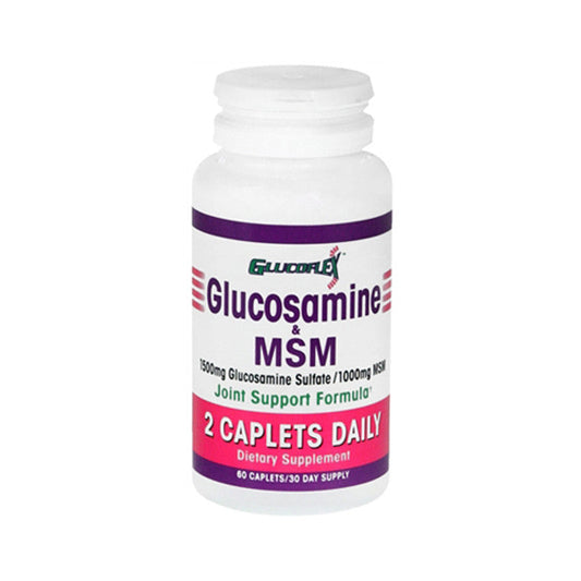 Glucoflex Glucosamine And Msm Caplets 60 Caplets Vitamins & Supplements Pasteur Pharmacy