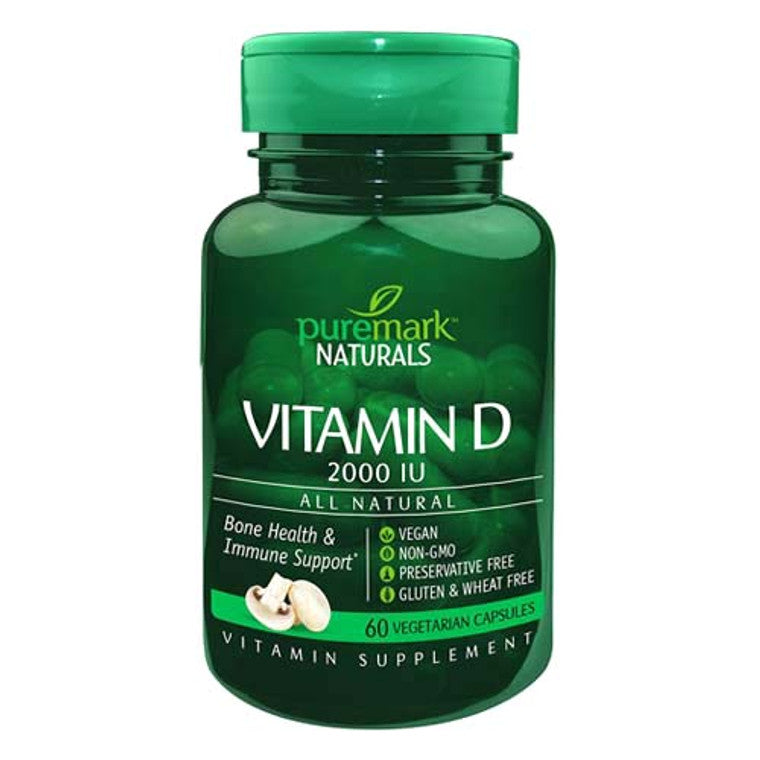 Puremark Naturals Vitamin D 2 Vitamins & Supplements Pasteur Pharmacy