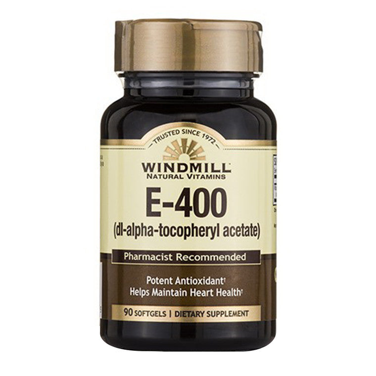 Windmill 6 Pack De Vitamina E-400 Cápsulas 90 Soft Gel Vitamins & Supplements Pasteur Pharmacy