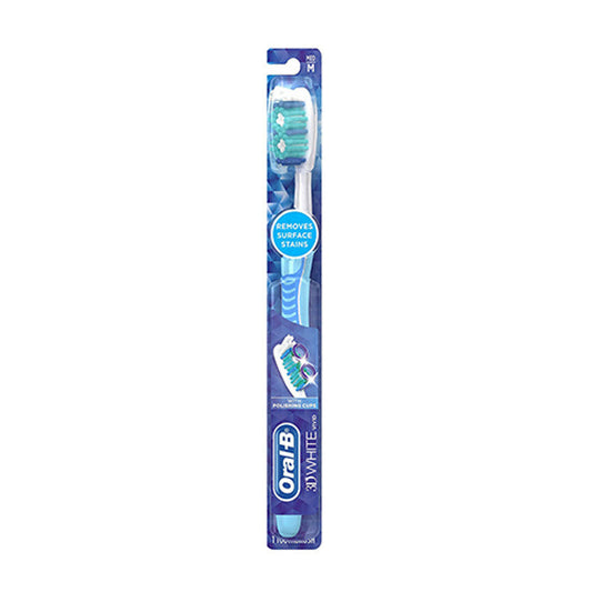 Oral-B 3D White Vivid 35 Medium Manual Toothbrush Toothbrushes Pasteur Pharmacy