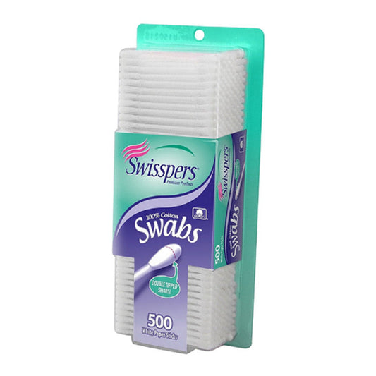 Swisspers Hisopos De Algodón 500 Unidades Cotton Balls Pasteur Pharmacy