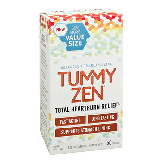 Tummy Zen Total Heartburn Relief Caplets Medicine Cabinets Pasteur Pharmacy