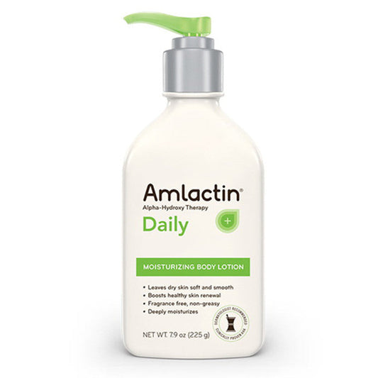 Lait corporel hydratant Amlactin, usage quotidien, 233 ml