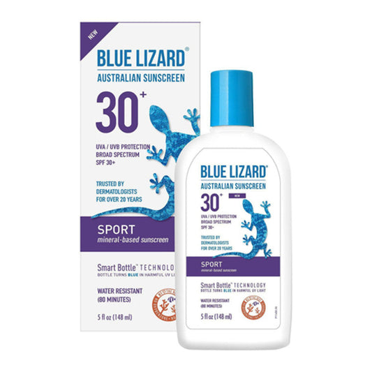 Crème solaire Blue Lizard Australian - Sport, FPS 30+, 148 ml