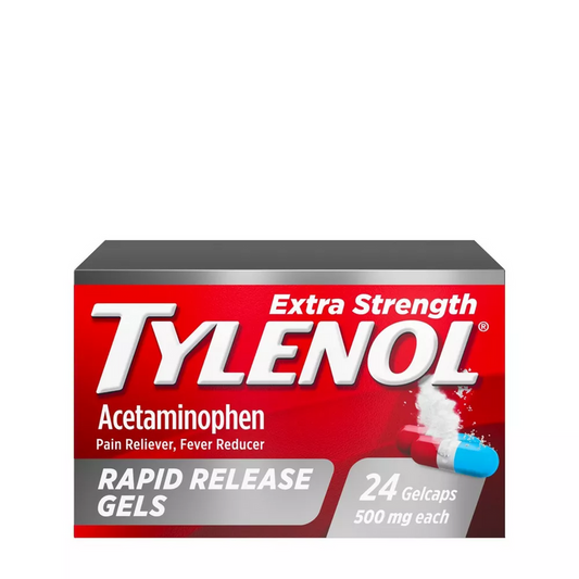 Tylenol Extra Strength 500 Mg Acetaminophen Rapid Release Gels Health & Beauty Pasteur Pharmacy