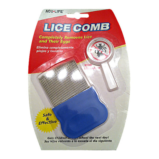 Health Enterprises Acu-Life Lice Comb With 5X Magnifier Lice Comb Pasteur Pharmacy