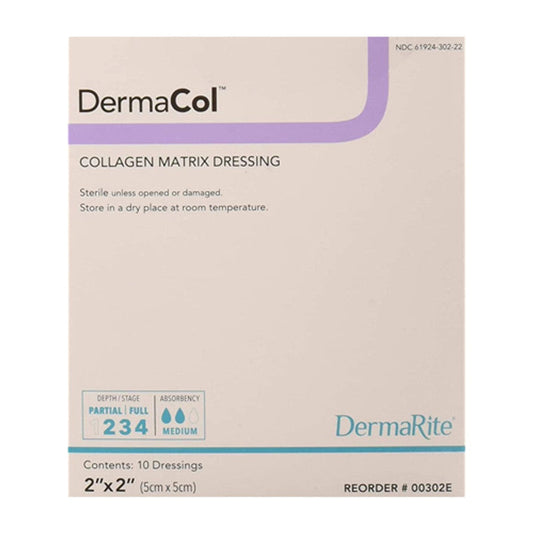 DermaRite Industries Dermacol Collagen Dressing, 2x2 Medical Supplies Pasteur Pharmacy
