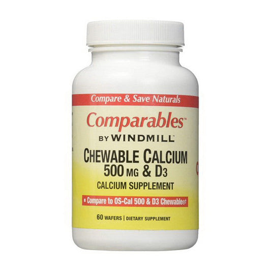 Windmill Calcium 500 Mg Chewable Tablets Vitamins & Supplements Pasteur Pharmacy