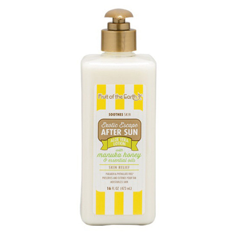 Fruit Of The Earth After Sun Lotion Manuka Honey, 16 Oz Lotion & Moisturizer Pasteur Pharmacy