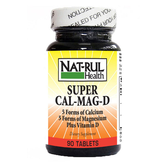 Natrul Health Super Cal-Mag-D – Bone &amp; Muscle Support Formula (Tablets) Vitamins & Supplements Pasteur Pharmacy