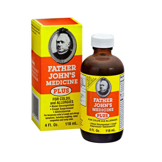Father John's Cough Medicine Plus, 4 Ounces Medicine & Drugs Pasteur Pharmacy