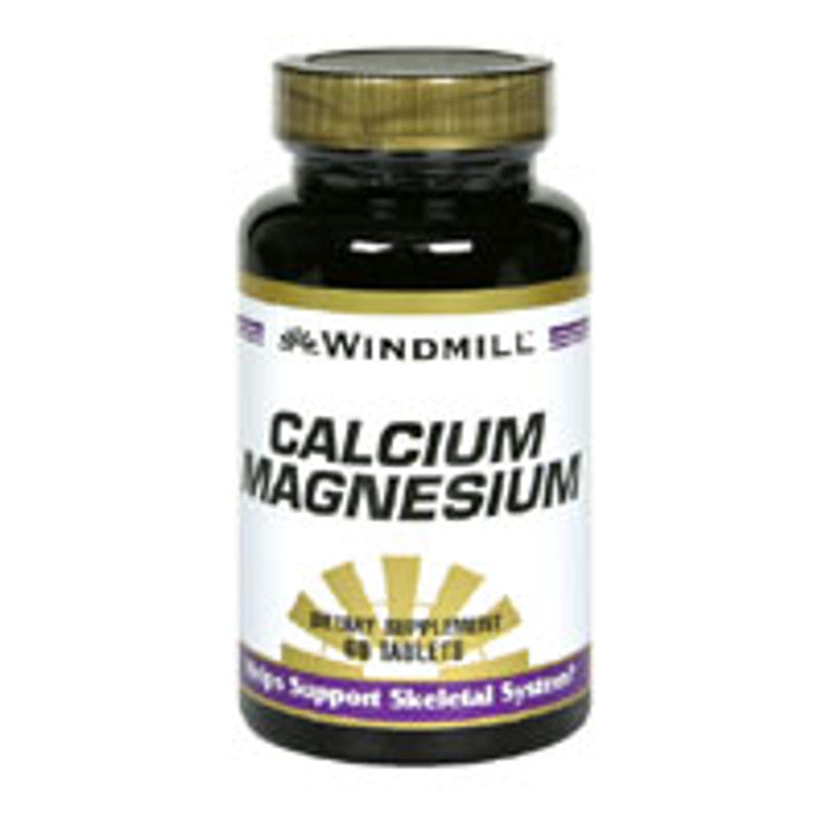 Windmill Calcium Magnesium 1000mg/500mg Tablets 60ct Vitamins & Supplements Pasteur Pharmacy