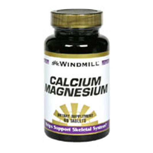 Windmill Calcium Magnesium 1000mg/500mg Tablets 60ct Vitamins & Supplements Pasteur Pharmacy