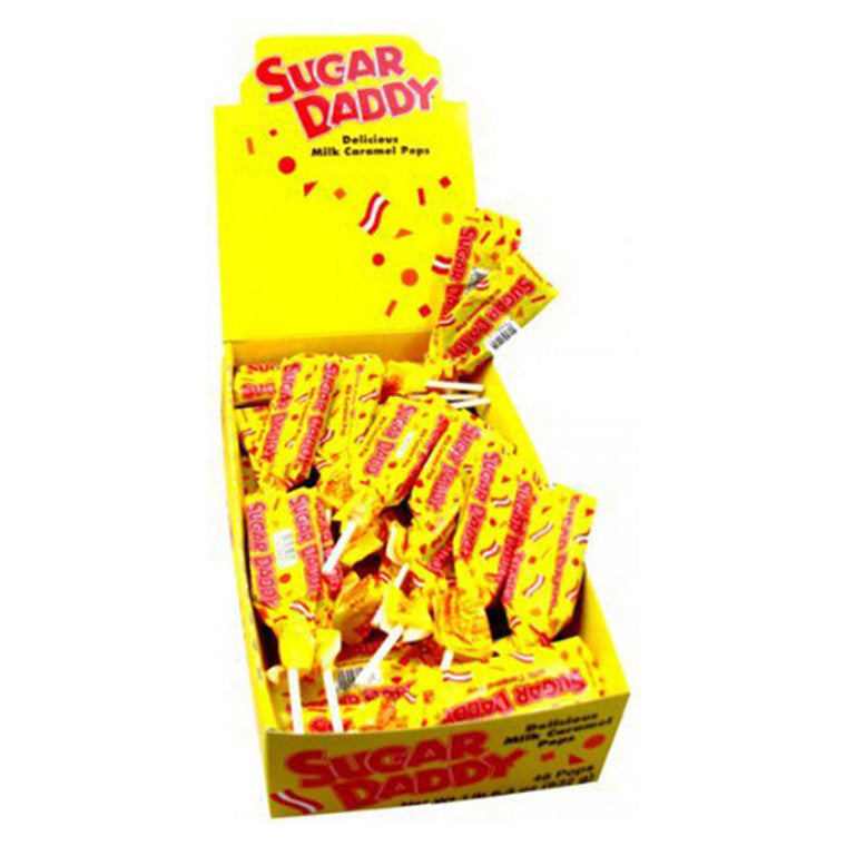 Charms® Sugar Daddy® Milk Caramel Pops – Bulk Box (48 Lollipops) Candy & Chocolate Pasteur Pharmacy