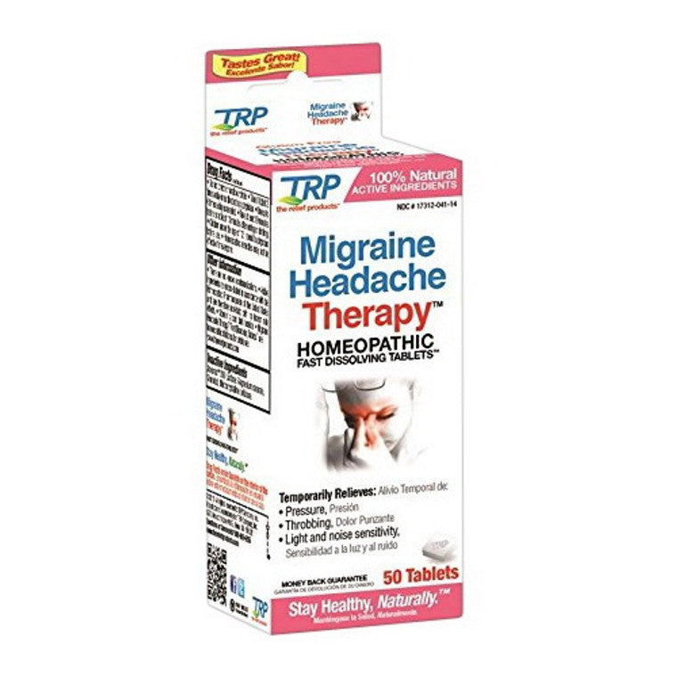 TRP Company The Relief Products Migraine Headache Therapy Tablets Tablets Pasteur Pharmacy