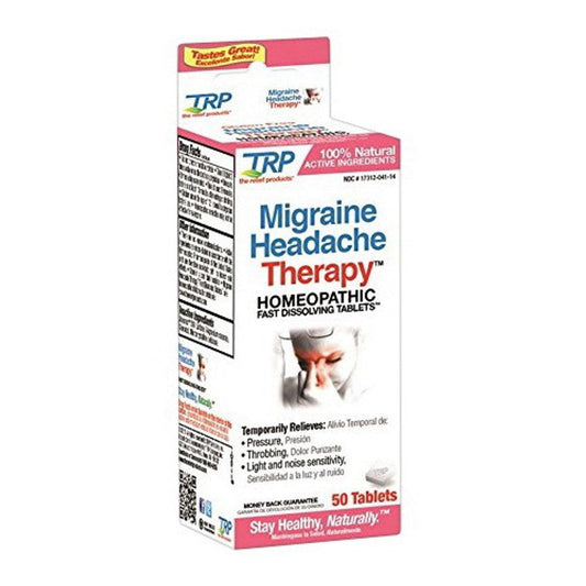 TRP Company The Relief Products Migraine Headache Therapy Tablets Tablets Pasteur Pharmacy