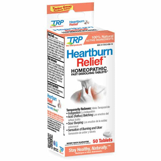 TRP Company Heartburn Relief Fast Dissolving Tablets Medicine & Drugs Pasteur Pharmacy