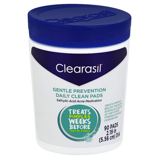Toallitas faciales de uso diario Clearasil Gentle Prevention