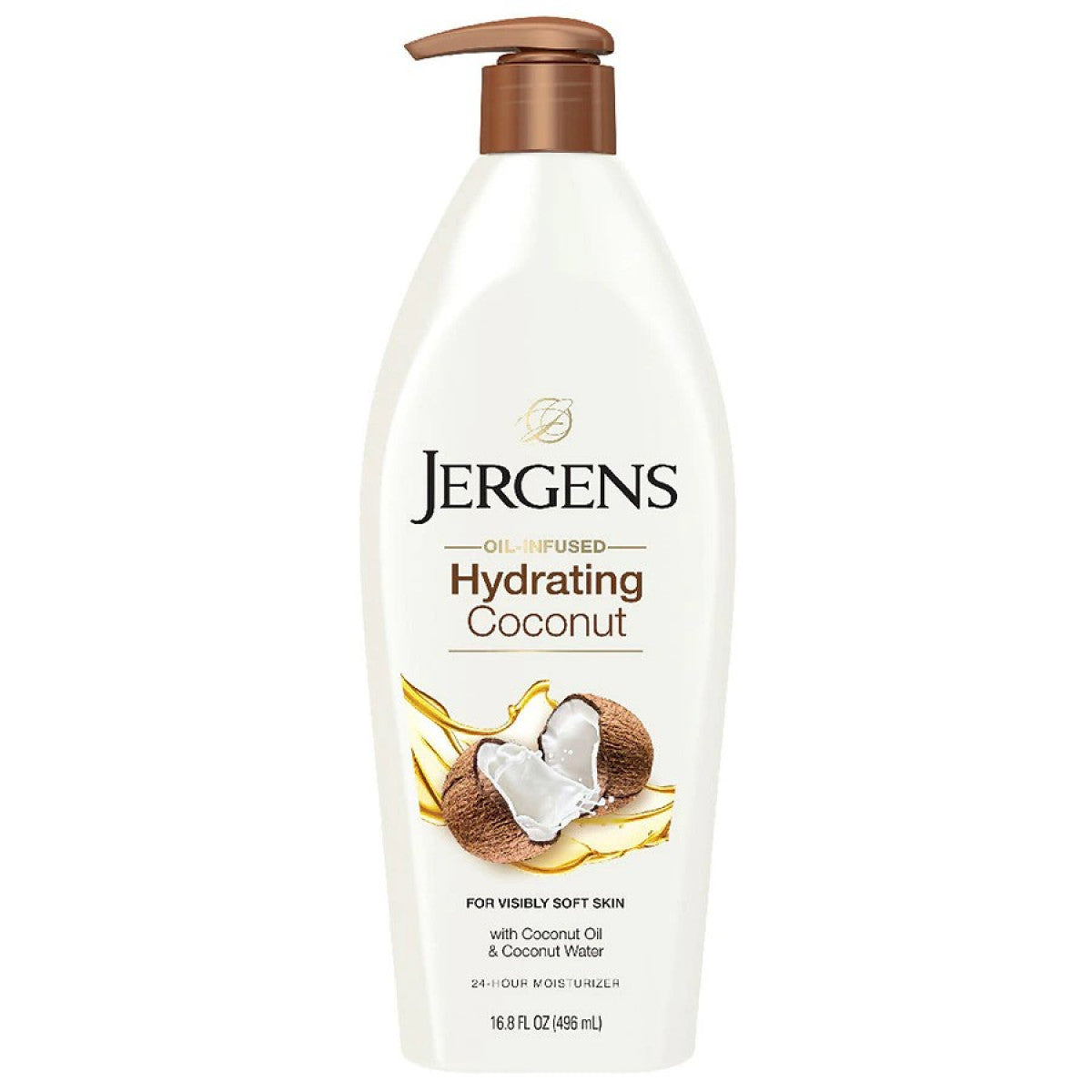 Jergens Hydrating Coconut Dry Skin Moisturizer 16.80 Fl Oz Lotion & Moisturizer Pasteur Pharmacy