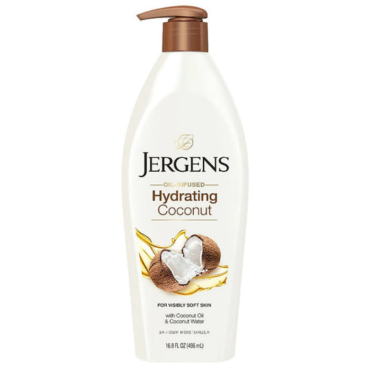 Jergens Hydrating Coconut Dry Skin Moisturizer 16.80 Fl Oz Lotion & Moisturizer Pasteur Pharmacy