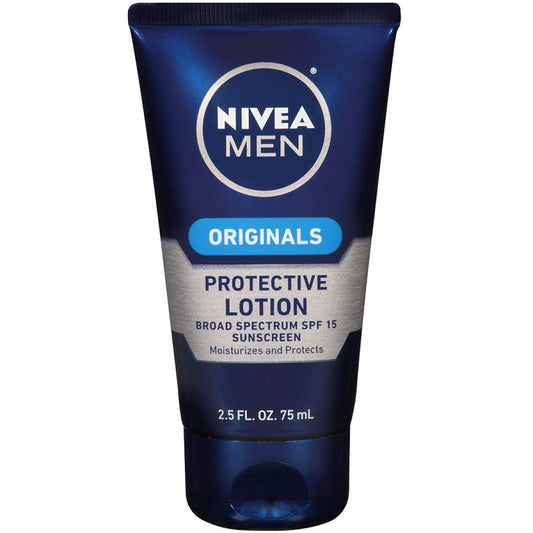 Nivea Men Maximum Hydration Protective Lotion SPF 15, 2.5 Fl. Oz Lotion & Moisturizer Pasteur Pharmacy