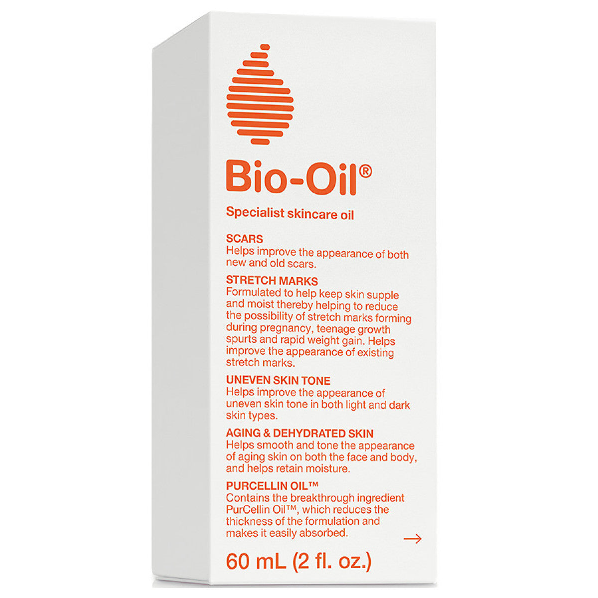 Bio-Oil Skincare Oil - 2 fl oz - Clinically Proven for Scars and Stretch Marks Skin Care Pasteur Pharmacy