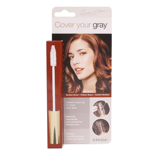 Cover Your Gray Brush In Medium Brown, 0.25 Oz Hair Color Pasteur Pharmacy