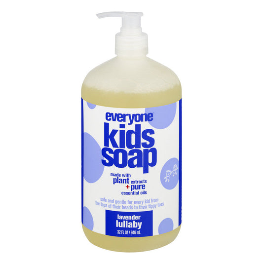 Everyone For Kids 3 In 1 Lavender Lullaby Soap 32 Fl Oz Bath & Body Pasteur Pharmacy