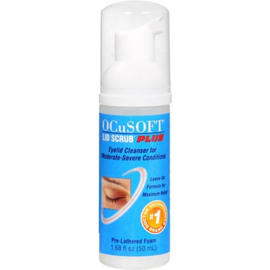 OCuSOFT Lid Scrub Plus Foaming Eyelid Cleanser 50 Ml Scrubs Pasteur Pharmacy