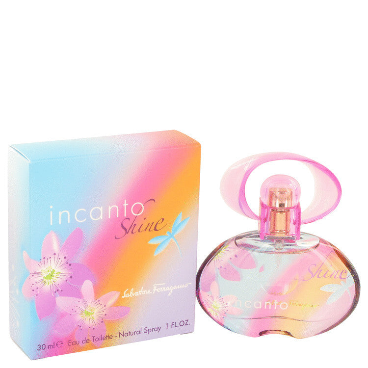 Incanto Shine by Salvatore Ferragamo Eau De Toilette Spray 1 oz (Women) Salvatore Ferragamo Salvatore Ferragamo