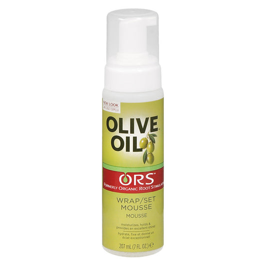 ORS Organic Root Stimulator Hair Mousse - Olive Oil Wrap & Set 7.00 Oz Hair Care Pasteur Pharmacy