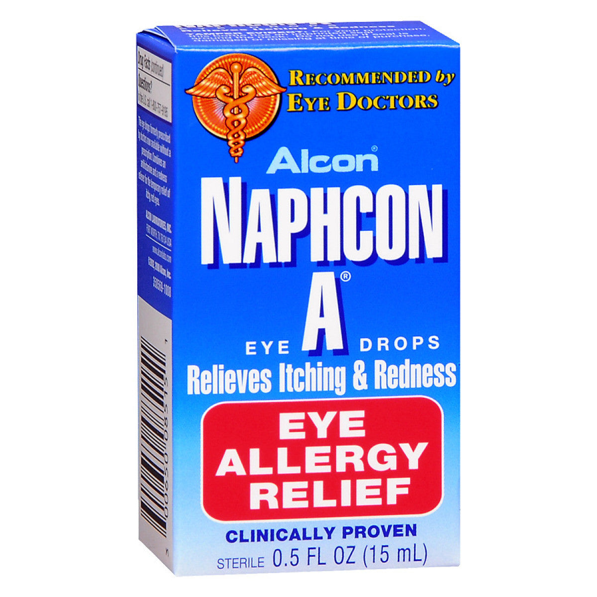 Alcon Naphcon A Eye Allergy Relief Drops, 15 Ml Vision Care Pasteur Pharmacy