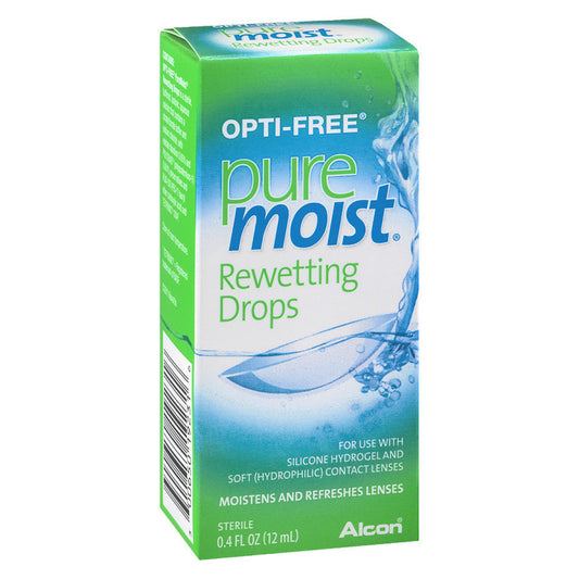 Opti-Free Pure Moist Rewetting Drops 12 Ml Personal Care Pasteur Pharmacy