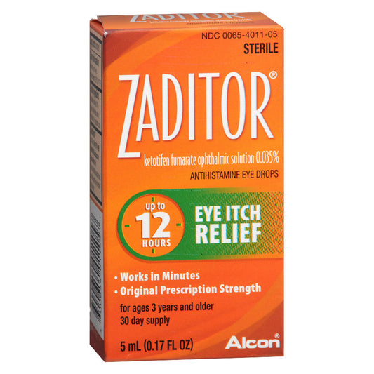 Systane Zaditor Eye Itch Relief 0.17 Fl Oz Personal Care Pasteur Pharmacy