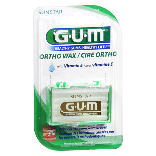 GUM Orthodontic Wax + Vitamin E Health & Beauty Pasteur Pharmacy