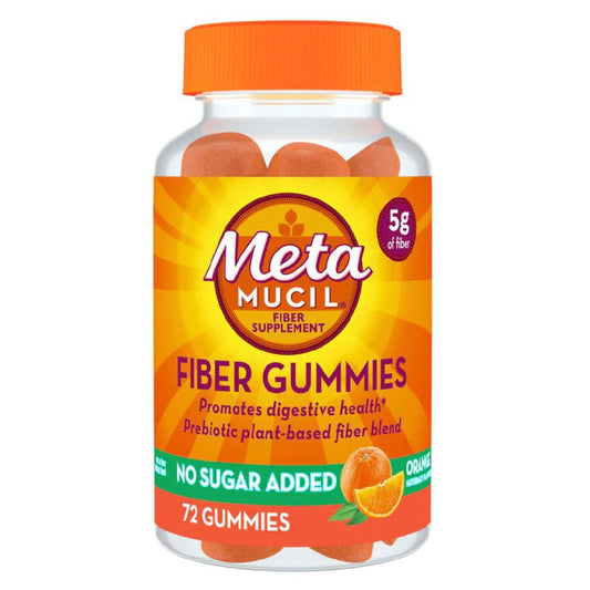 Metamucil Fiber Supplement Gummies, Sugar Free Orange Flavor Health & Beauty Pasteur Pharmacy
