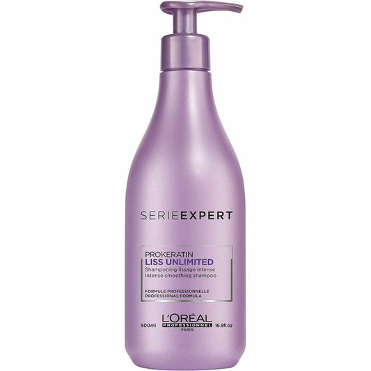 L'Oreal L'Oréal Professionnel Liss Unlimited Professional Shampoo (500ml) Shampoo Pasteur Pharmacy