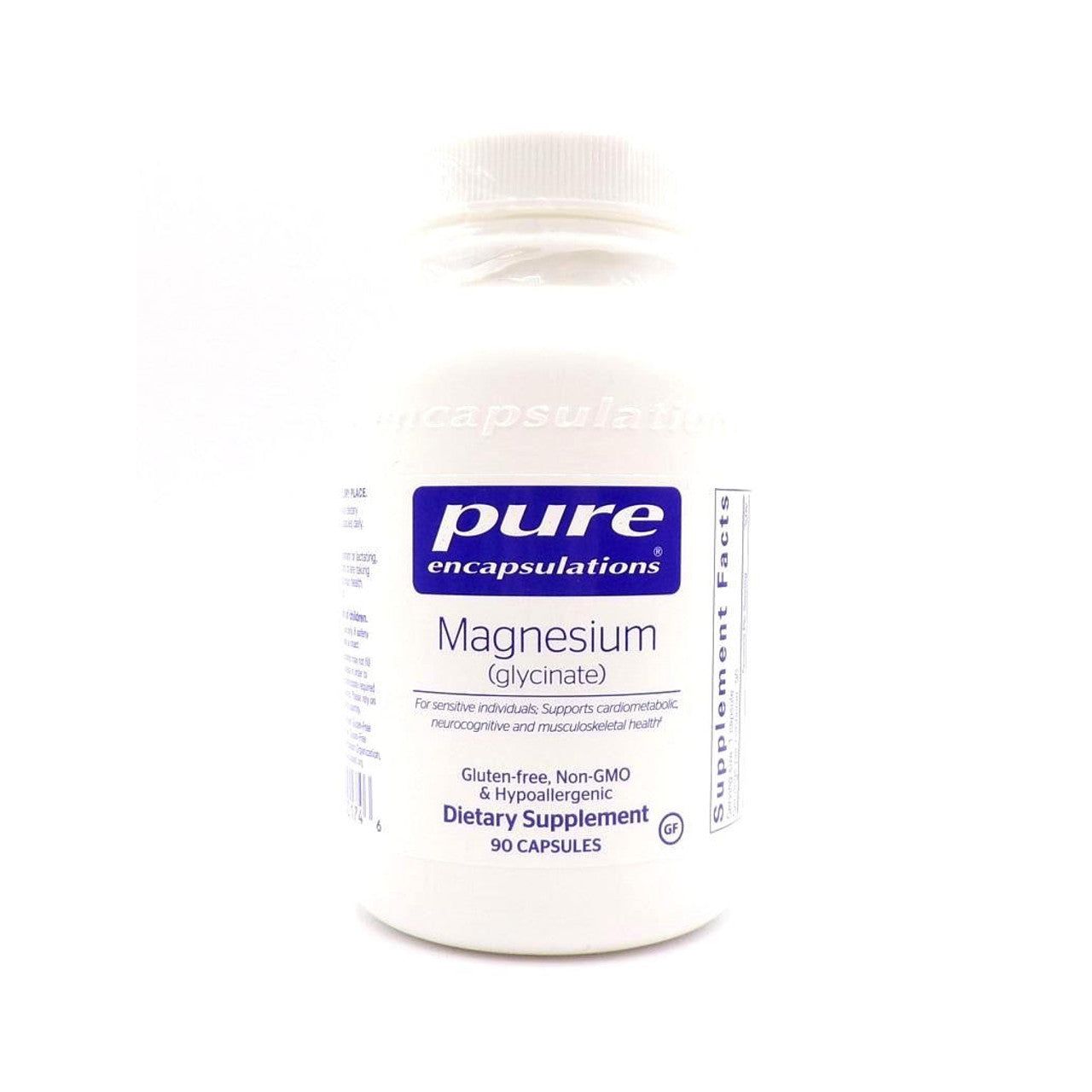 Pure Encapsulations Magnesium Glycinate 120 Mg, 90 Capsules Vitamins & Supplements Pasteur Pharmacy