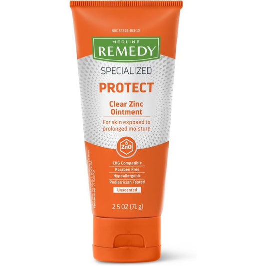 Medline Remedy Specialized Clear Zinc Ointment Skin Care Pasteur Pharmacy