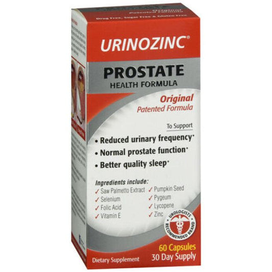 Urinozinc Prostate Health Formula Original Capsules Health & Beauty Pasteur Pharmacy