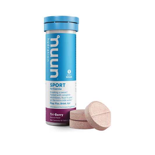 Nuun Sport Hydration, Tri-Berry Flavored, Effervescent Electrolyte Drink Tablets Fitness & Nutrition Pasteur Pharmacy