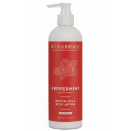 Sunaroma Peppermint Revitalizing Body Lotion Pump, 11.5oz Lotion & Moisturizer Pasteur Pharmacy
