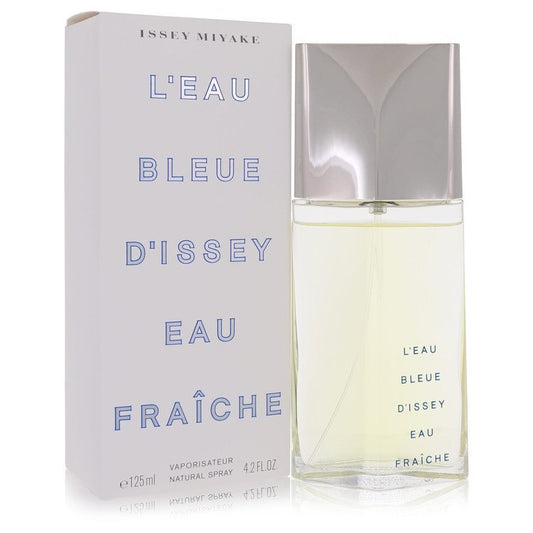 L'Eau Bleue D'Issey Pour Homme by Issey Miyake Eau De Fraiche Toilette Spray 4 oz (Men)