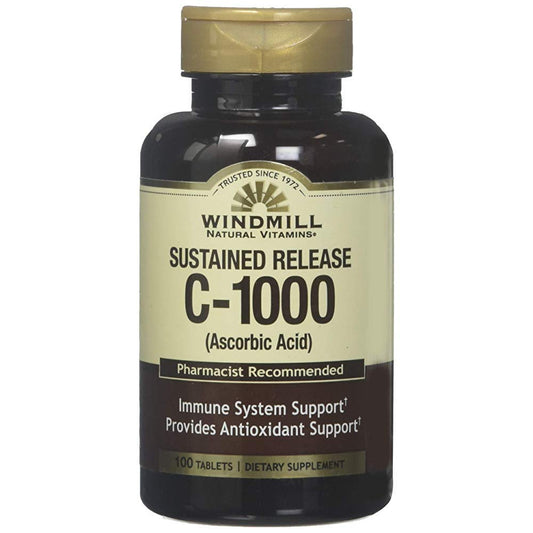 Windmill Sustained Release Vitamin C-1000 Vitamins & Supplements Pasteur Pharmacy