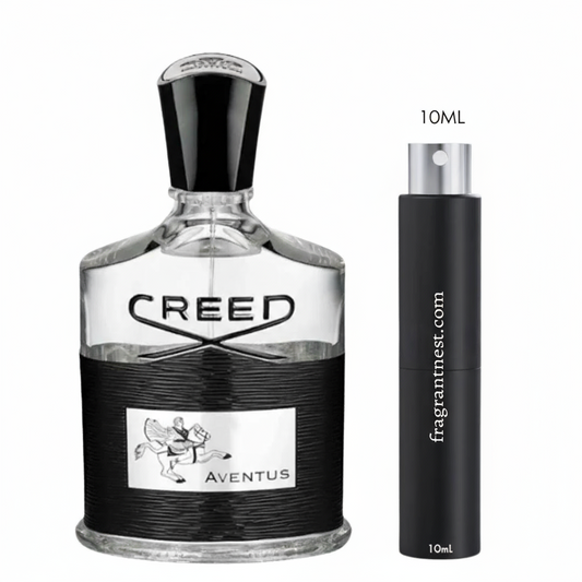 Creed Aventus Eau De Parfum Travel Spray | Sample Fragrant Nest 10mL Glass Spray (150 Sprays)