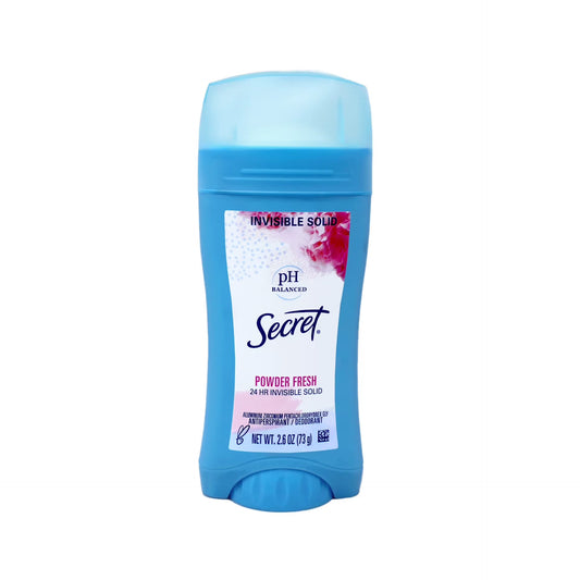 Secret Classic Antiperspirant & Deodorant, Solid Powder Scent, 2.6 oz (Pack of 6) Deodorant & Anti-Perspirant Pasteur Pharmacy