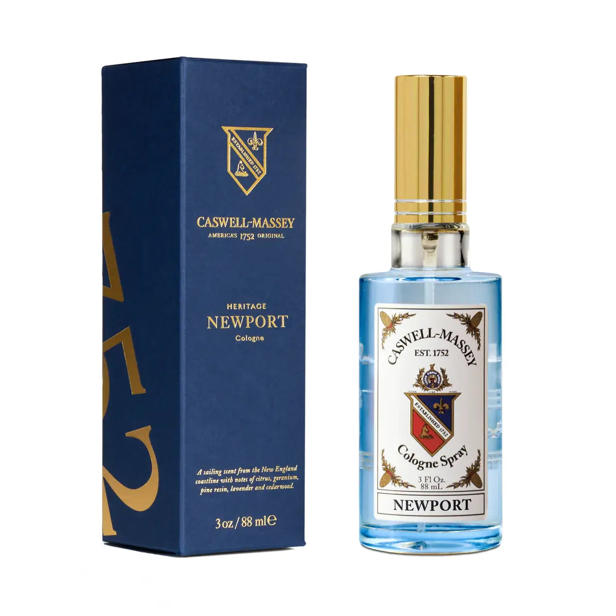 Caswell-Massey Cologne Spray 3 oz Collection Cologne Spray Pasteur Pharmacy 3 oz Newport