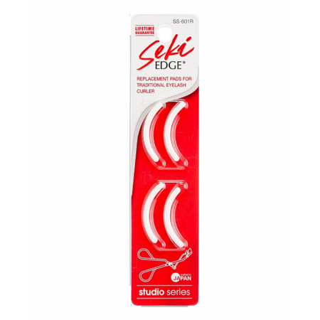 Seki Edge Replacement Pads for Traditional Eyelash Curler SS-601R Cosmetic Tools Pasteur Pharmacy