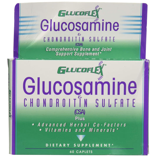 Glucoflex® Glucosamine & Chondroitin Sulfate – 60 Caplets Vitamins & Supplements Pasteur Pharmacy