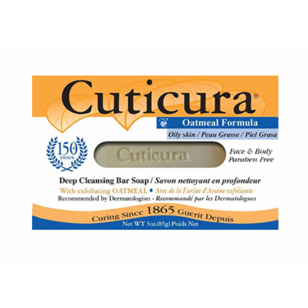 Cuticura Oily Skin Deep Cleansing Soap 3 Oz Soap & Lotion Dispensers Pasteur Pharmacy